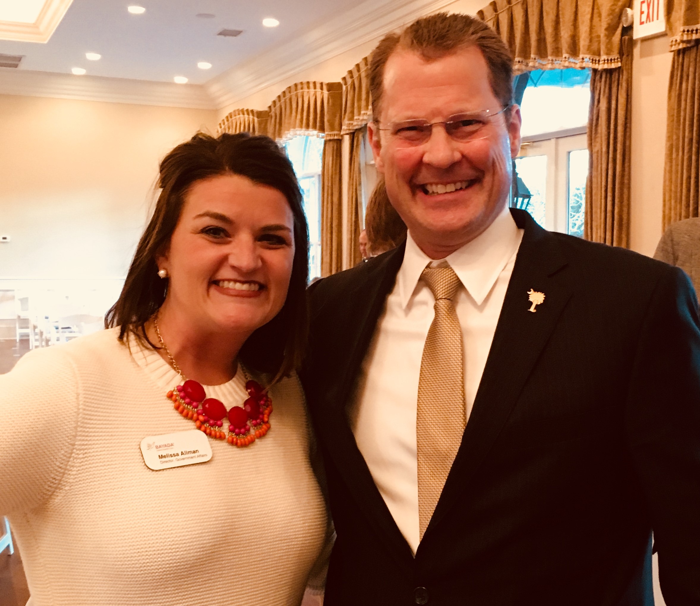 SC Lieutenant Governor Kevin Bryant at the Health Care Summit, Hearts for Home Care advocacy