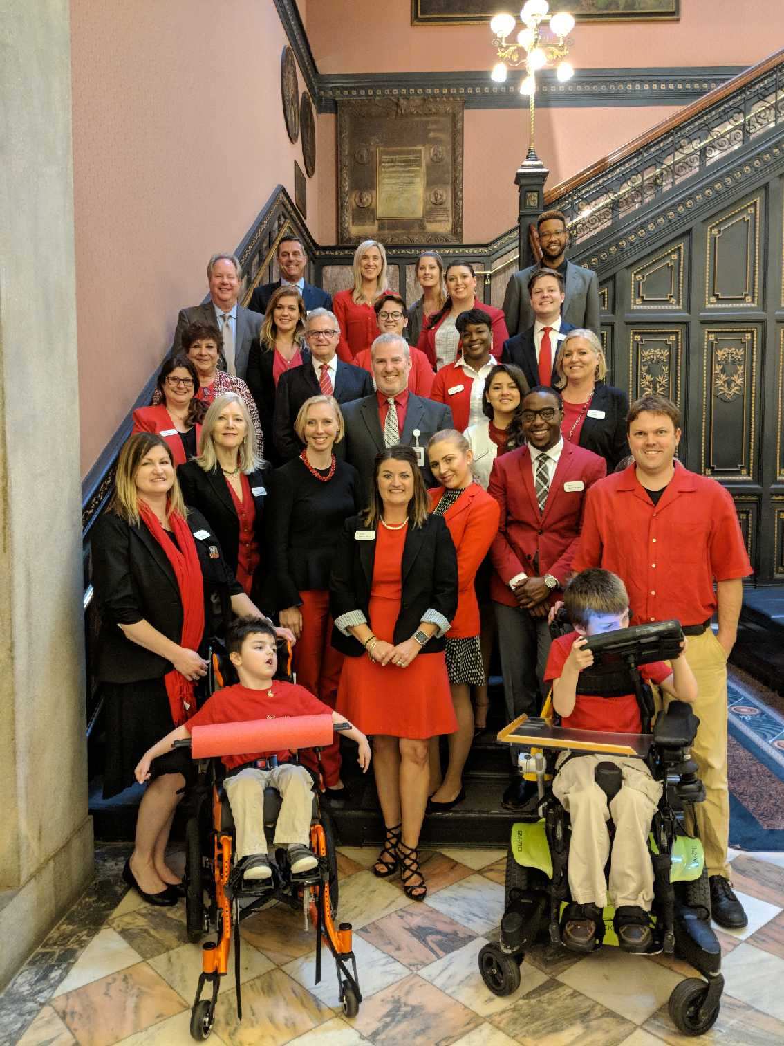 Hearts for Home Care advocates in South Carolina Capitol for Lobby Day